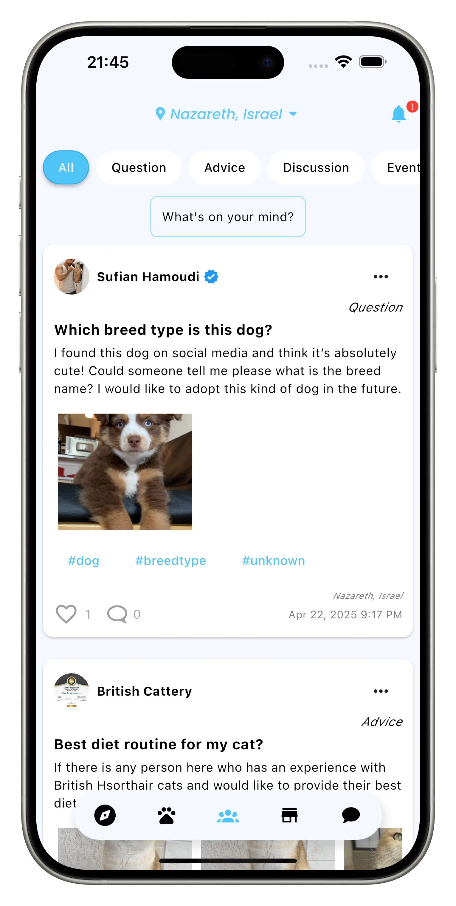 Community Feature